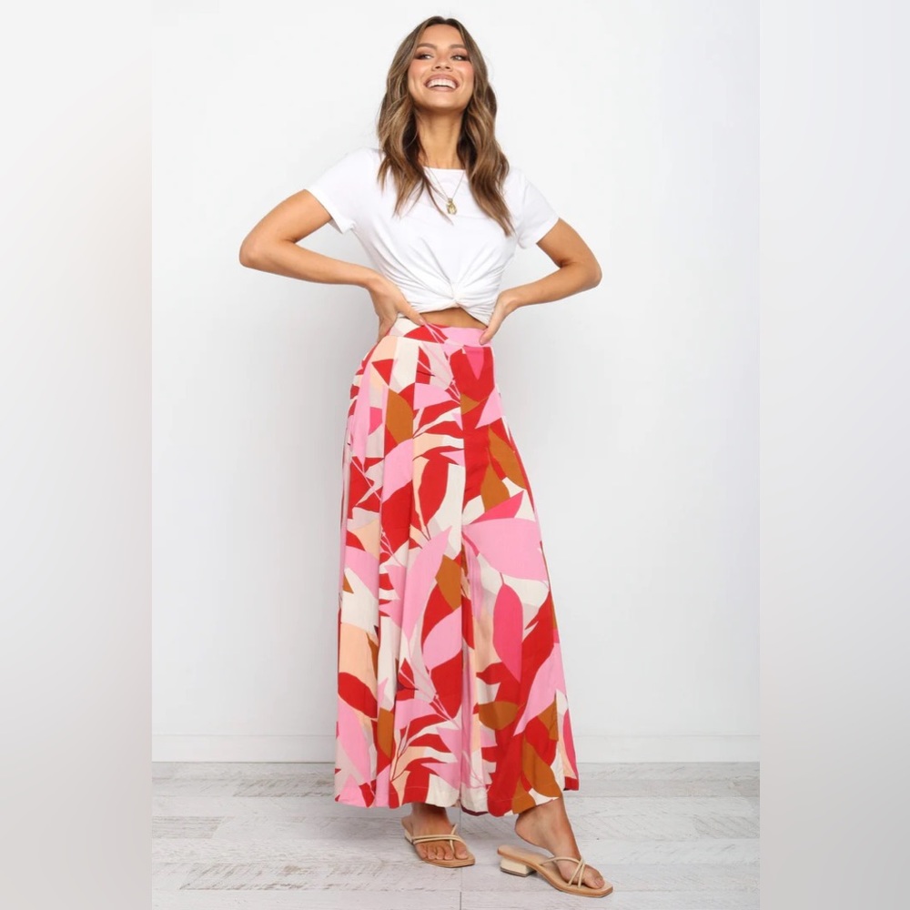 Petal & Pup Bega Wide Legged Pant in Large